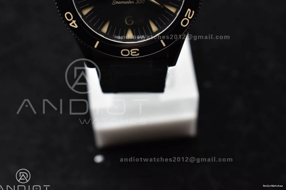 300 Bracelet 1060 Heritage 1:1 Super Tailored on Seamaster SS Edition Black Best Dial VSF Clone A8912 0518